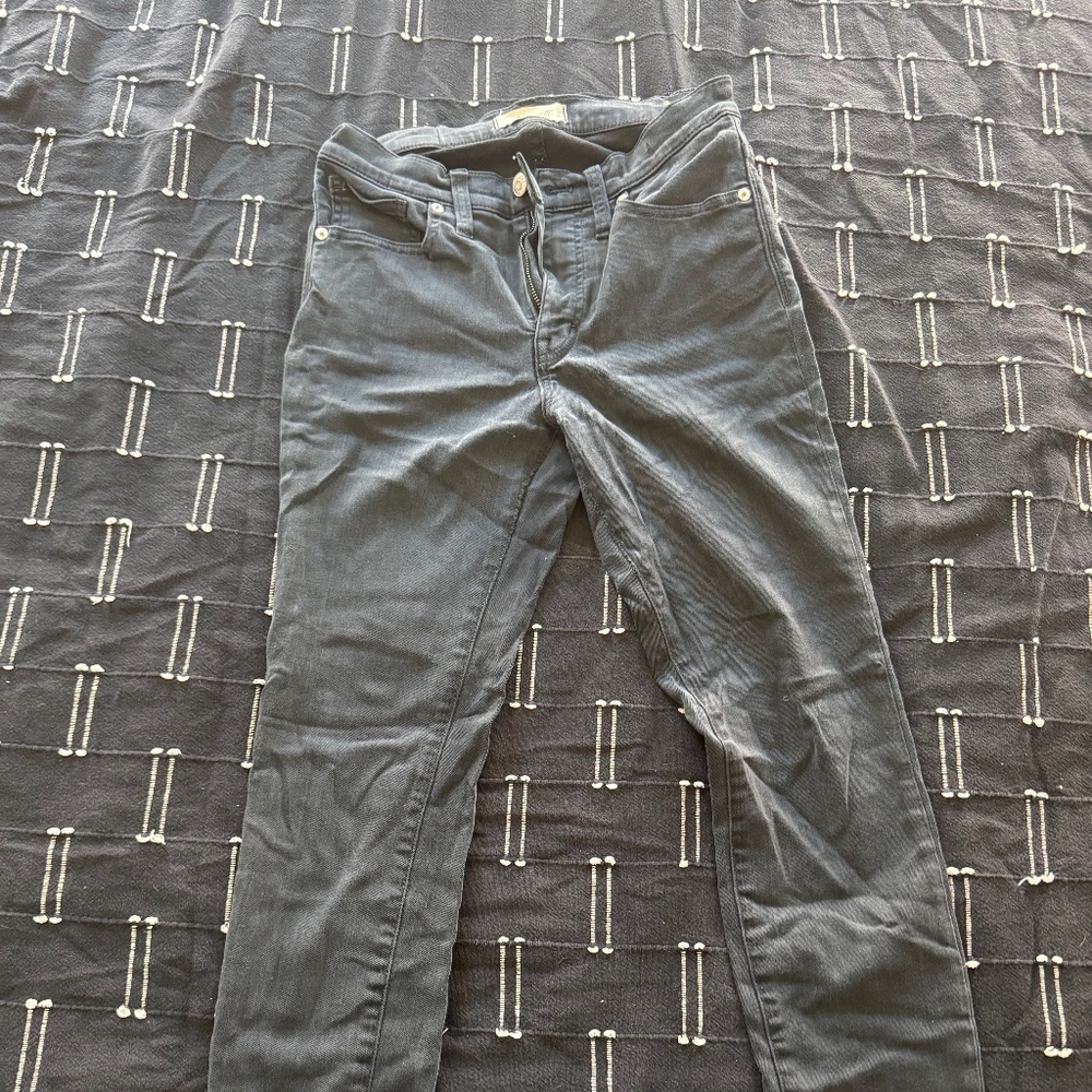 Madewell Black Skinny Jeans Size 27